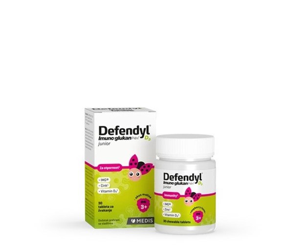 Defendyl Imunoglukan pH4 D3 tablete za žvakanje