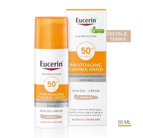 Eucerin Sun Photoaging control CC tonirana krema SPF50+ medium