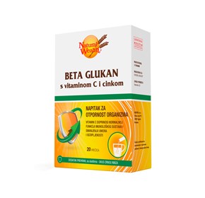 Natural Wealth Beta glukan s vitaminom C
