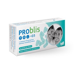 Problis probiotik + D3 a30
